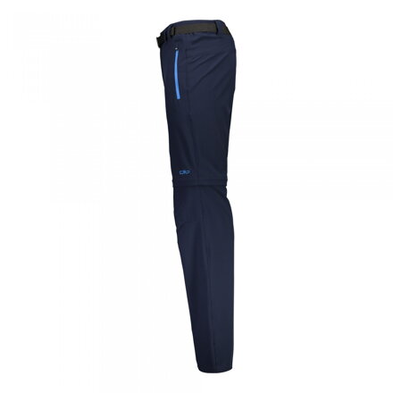 Kalhoty CMP zip off black blue/indigo pánské