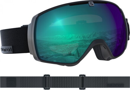 Brýle Salomon XT one photo - black/All weather blue