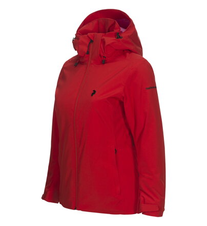 Bunda Peak Performance Anima W Dynared, dámská, červená