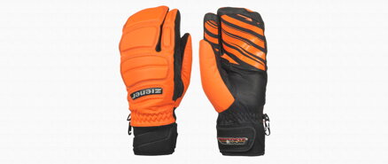 Lyžařské rukavice Ziener Galos lobster glove race orange 991202