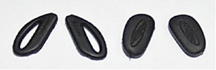 Nosní opěrka brýlí Rudy  Project Perception,  plné, black, 1 pár