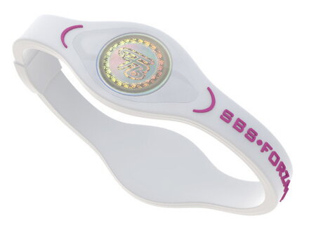   Balanční náramek SBS Forza Balance - bílá