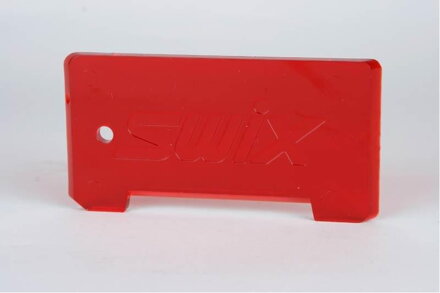 Škrabka Swix plexi, red, T0086