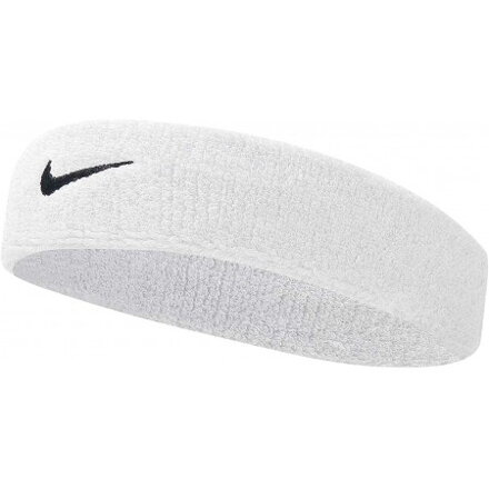 Čelenka Nike Swoosh Headband White