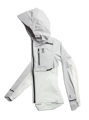 Bunda ON running Weather-Jacket W grey/white dámská