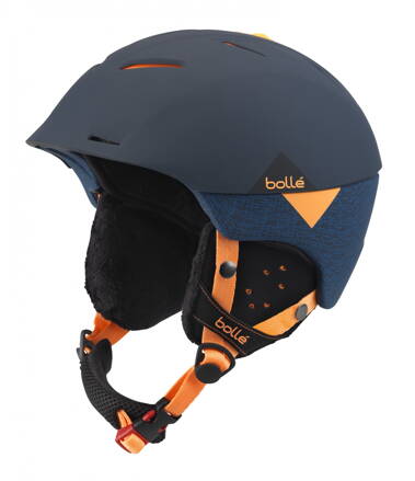Helma Bollé Synergy Soft Navy & Orange, lyžařská 