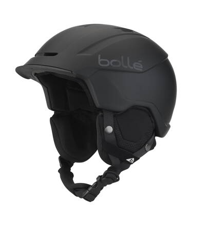 Helma BOLLE SOFT BLACK, lyžařská