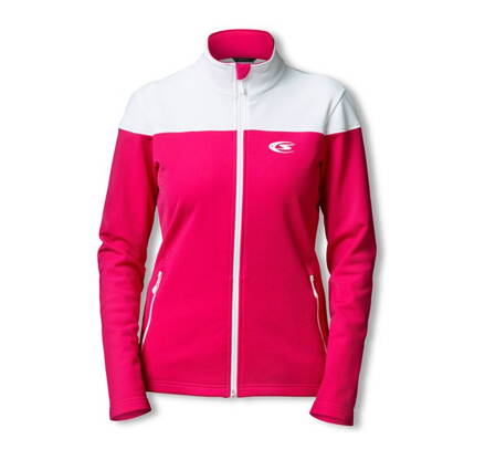 Mikina Stockli technostretch antra, dámská, pink/white